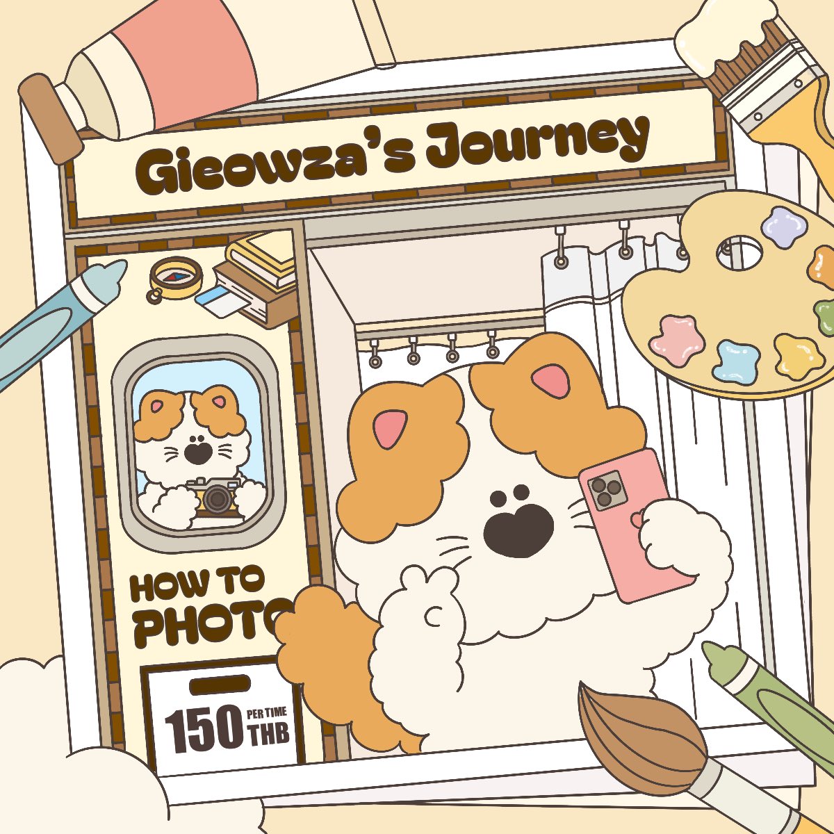 ขอเสนอ~ เกี๊ยวซ่า แมวส้มขนฟูยอดนักผจญภัยคับ เกี๊ยวซ่าของเราชอบผจญภัยก็เลยมักจะเดินทางท่องเที่ยวไปทั่วโลก และมีเรื่องเล่ามากมาย

ฝากเจ้าเกี๊ยวซ่าไว้ในอ้อมใจทุกคนด้วยนะคะ🙌🏻🐈✨ #gongomfactory #gieowzathekingdom