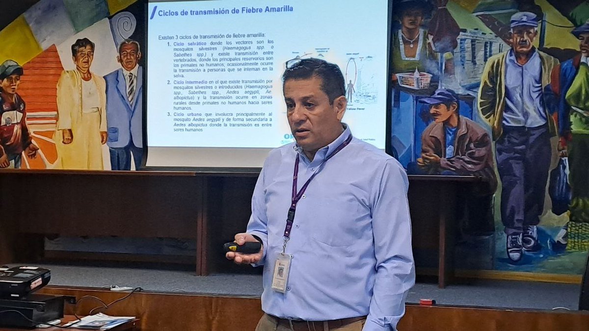OPS/OMS Ecuador (@opsomsecuador) on Twitter photo Damos apoyo técnico a <a href="/Salud_Ec/">Ministerio de Salud Pública 🇪🇨</a> para mejorar el diagnóstico y manejo clínico de la fiebre amarilla.en 🇪🇨.
Más de 100 profesionales de la salud de seis provincias, mayormente de la Amazonía, se han capacitado en la identificación de casos y su oportuna derivación a hospitales. Damos apoyo técnico a <a href="/Salud_Ec/">Ministerio de Salud Pública 🇪🇨</a> para mejorar el diagnóstico y manejo clínico de la fiebre amarilla.en 🇪🇨.
Más de 100 profesionales de la salud de seis provincias, mayormente de la Amazonía, se han capacitado en la identificación de casos y su oportuna derivación a hospitales.