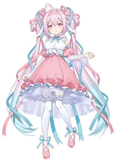 kayoy(かよわい)@_kayoy 様のキャラデザ立ち絵を描かせていただきました。
よろしくお願いいたします! 