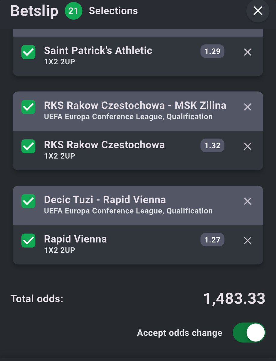 Dajamal_23's tweet image. 2UP - 1.4K odds- 37XJ6SH
1UP - 70 odds - 37XJLD3
25 odds edit - 37XKJXR
#Bet9jacode