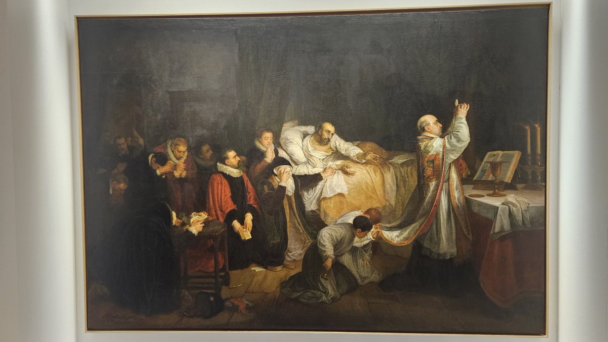 BartFunnekotter's tweet image. Michel de Montaigne heeft zijn eigen zaal in het Museum van Aquitanië in Bordeaux