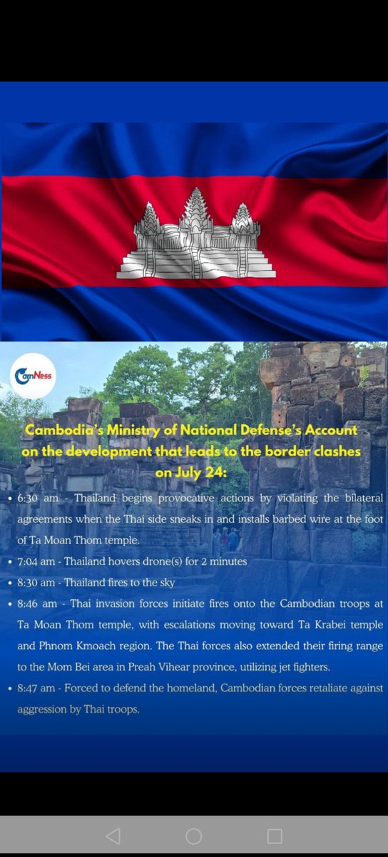 NPd_seven99's tweet photo. @FoxNews #ថៃជាអ្នកផ្តើមសង្គ្រាម
#ThailandStartedTheWar
#ไทยเป็นผู้เริ่มสงคราม
#JusticeForCambodia
#cambodianeedpeace https://t.co/yrfj4TkeeR