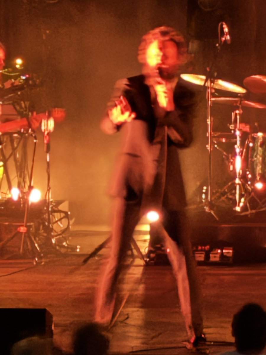 AlexWile's tweet photo. @fatherjohnmisty captivating the crowd in San Diego https://t.co/uswzjs7tqC