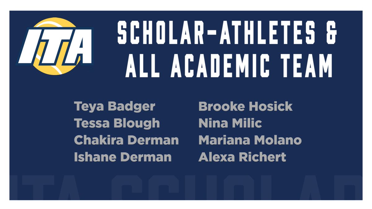 W🎾 ATHLETICS NEWS: Eight Bulldogs earn ITA scholar-athlete; Reach all-academic team status - cune.edu/athletics/team…