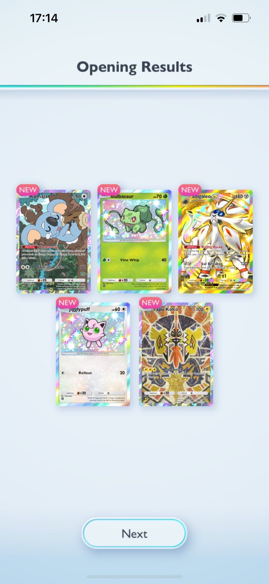 Definitely my best pack opening so far <a href="/PokemonTCGP/">Pokémon TCG Pocket</a>  ✨🔥😱🤯