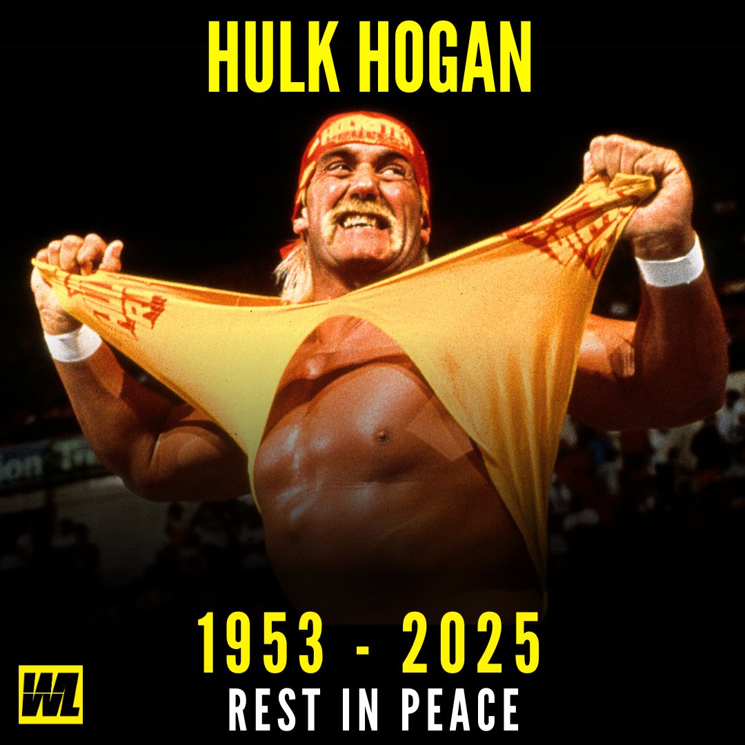 WRESLIFEONLINE's tweet image. Hulk Hogan, one of professional wrestling's biggest stars of all time, has passed away aged 71. RIP Hulkster.
#hulkhogan