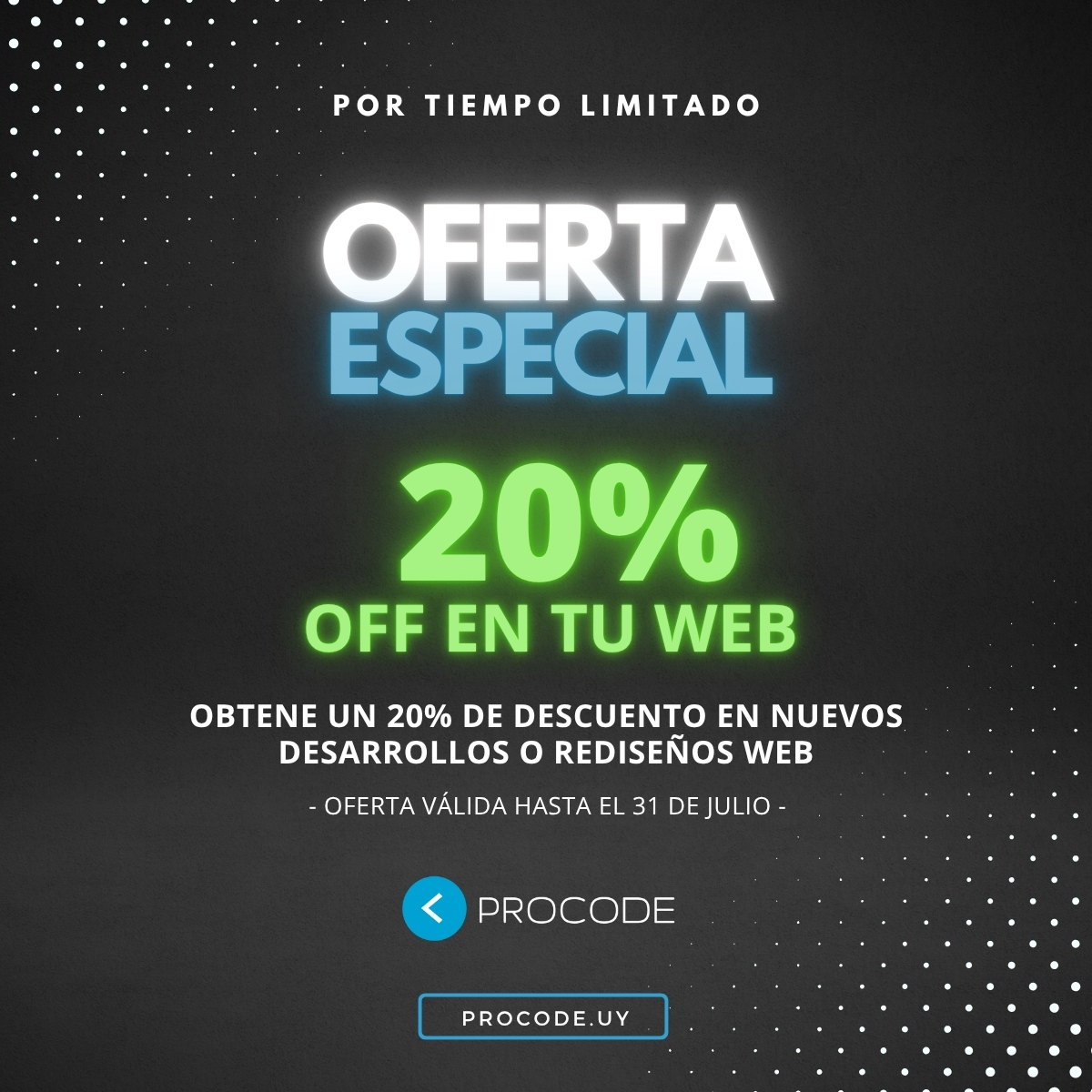 ProcodeUY's tweet image. ¿Tu negocio ya tiene sitio web o sigue usando el mismo de siempre?

¡20 % de descuento por tiempo limitado!

¿Charlamos sin compromiso?
📷 092 832 491

Oferta válida hasta el 31 de Julio
#diseñoweburuguay #diseñoweb #uruguayemprendedores #procodeuy  #paginasweburuguay