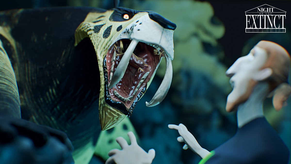 Say CHEESE! #nightoftheextinct <a href="/ArtofGerald/">Gerald G</a>