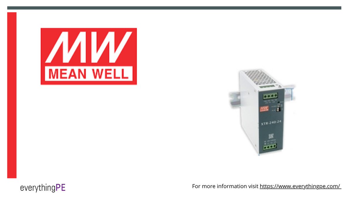 everything_PE_'s tweet image. Mean Well's 240 W Three-Phase AC-DC Converters
Learn more: ow.ly/j1fq50WuGPk
#meanwell #acdcconverter #threephasepower #powerelectronics #energy #electronics