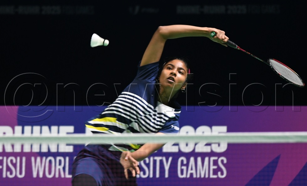 newvisionsport's tweet image. Uganda’s Fadilah Shamika Mohamed Rafi stuns Turkey’s Tugcemur Korkmaz 2–1 to storm into the Women’s Singles Round of 16 at the FISU Games!
Next up: She faces USA’s Ella Lina 🇺🇬🔥 #FISUGames2025 #ShamikaOnFire | #VisionSports | 📸@Mikensubuga