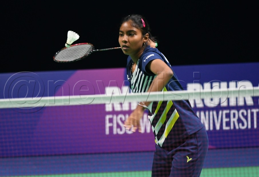 newvisionsport's tweet image. Uganda’s Fadilah Shamika Mohamed Rafi stuns Turkey’s Tugcemur Korkmaz 2–1 to storm into the Women’s Singles Round of 16 at the FISU Games!
Next up: She faces USA’s Ella Lina 🇺🇬🔥 #FISUGames2025 #ShamikaOnFire | #VisionSports | 📸@Mikensubuga