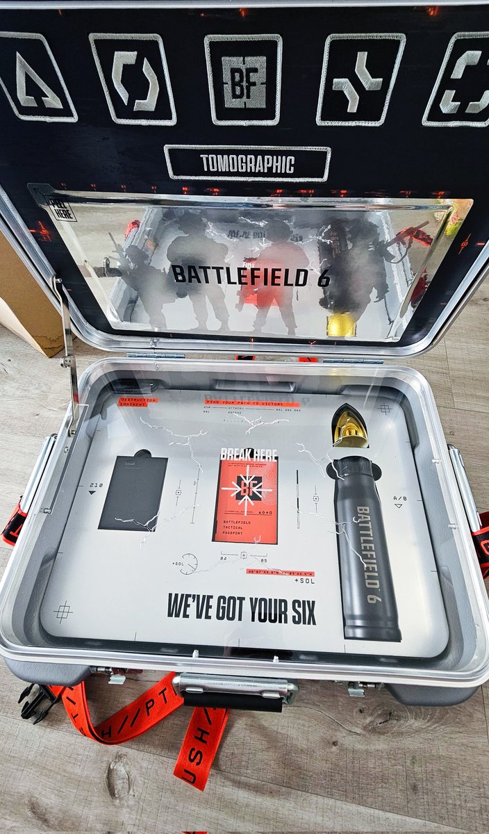 Package secure. Invite received. I'm heading to the US to get early hands on with #Battlefield6 and I'll be streaming live multiplayer gameplay from the event on July 31st 🔥

🎶 DUN DUN DUN DUH DUN DUN