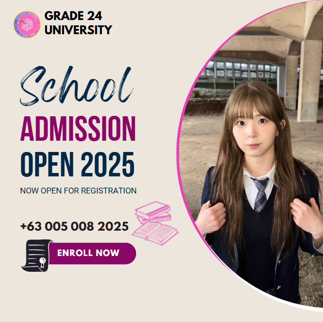 Grade24SSG's tweet photo. Hey future 24ians, look here!

The GRADE 24 University is now opening its gates to enrollees for our fun and exciting community offerings.

BE A ROARING DINOSAUR! ENROLL NOW AT GR24U!

🔗: https://t.co/Twu8uoeiqd https://t.co/B6F1i0jL2Q