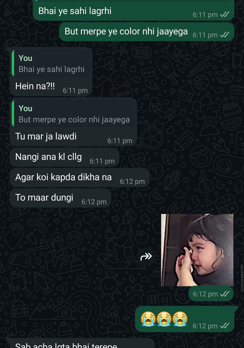 aditireads's tweet image. Everyone&apos;s so fvkin done with me-😞😭