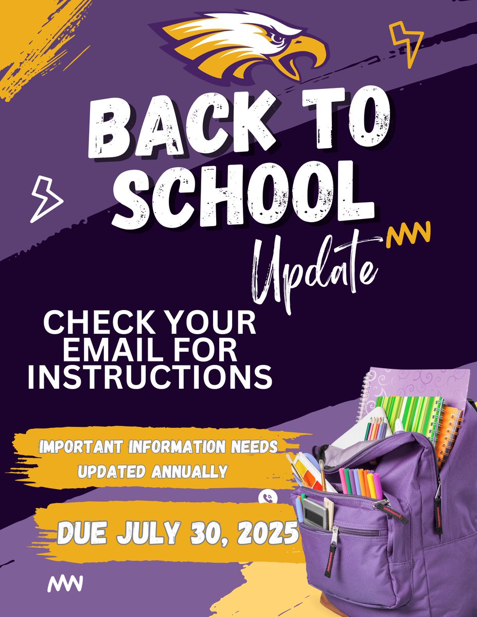 Avon Local Schools (@avonlocalsch) on Twitter photo Remember to complete your Back to School Updates by Wednesday July 30th, 2025! Check your inbox for the email reminder. <a href="/DrMikeZalar/">Michael Zalar, PhD</a> <a href="/avoneagles/">avoneagles</a> <a href="/AvonSchools_Ops/">Avon Schools - Operations</a> Remember to complete your Back to School Updates by Wednesday July 30th, 2025! Check your inbox for the email reminder. <a href="/DrMikeZalar/">Michael Zalar, PhD</a> <a href="/avoneagles/">avoneagles</a> <a href="/AvonSchools_Ops/">Avon Schools - Operations</a>