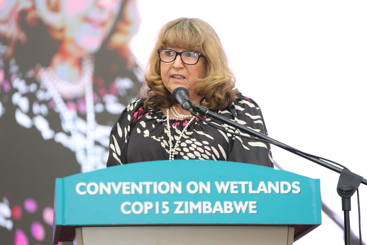 Convention on Wetlands (@ramsarconv) on Twitter photo The opening ceremony of #COP15Zimbabwe featured opening statements from <a href="/UNEP/">UN Environment Programme</a>, <a href="/UNBiodiversity/">UN Biodiversity</a>, <a href="/CITES/">CITES</a>, <a href="/UNESCO/">UNESCO 🏛️ #Education #Sciences #Culture 🇺🇳</a>, <a href="/IUCN/">IUCN</a>, <a href="/BonnConvention/">Convention on Migratory Species (CMS)</a>, <a href="/CIFOR_ICRAF/">CIFOR-ICRAF</a> and <a href="/WetlandsInt/">Wetlands International</a>, reaffirming the shared commitment to protecting wetlands through cooperation and action. The opening ceremony of #COP15Zimbabwe featured opening statements from <a href="/UNEP/">UN Environment Programme</a>, <a href="/UNBiodiversity/">UN Biodiversity</a>, <a href="/CITES/">CITES</a>, <a href="/UNESCO/">UNESCO 🏛️ #Education #Sciences #Culture 🇺🇳</a>, <a href="/IUCN/">IUCN</a>, <a href="/BonnConvention/">Convention on Migratory Species (CMS)</a>, <a href="/CIFOR_ICRAF/">CIFOR-ICRAF</a> and <a href="/WetlandsInt/">Wetlands International</a>, reaffirming the shared commitment to protecting wetlands through cooperation and action.