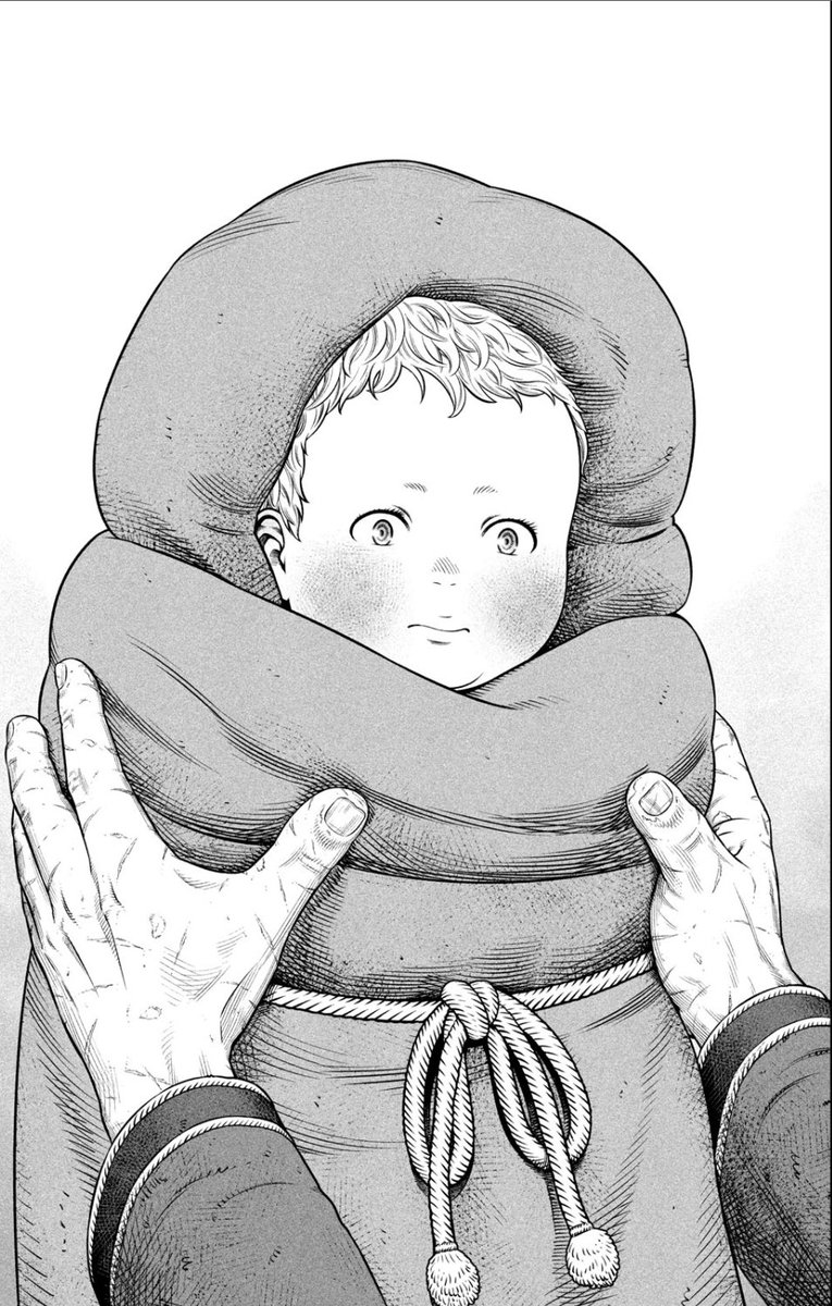 v2TokyoGhost's tweet image. Vinland Saga 220 spoilers
TEARS IN MY EYES RIGHT NOW.
MY GOAT IS STILL ALIVE AND HAS REUNITED WITH HIS FAMILY AND BABY