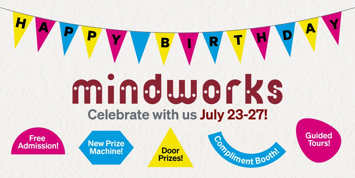 CDR_Booth's tweet image. #MindworksChicago is celebrating its 4th bday with fun, free festivities all week long. RSVP & visit by July 27 for a chance to win tickets & gift cards to iconic Chicago theaters, restaurants, and museums. More info: chicagobooth.edu/mindworks/visit