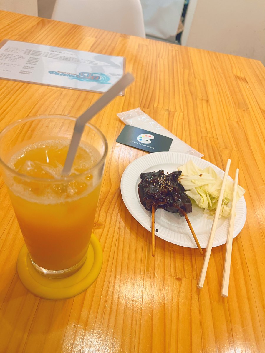 lilyriiri's tweet image. Blue Pekoe➝あっとほーむカフェ名古屋➝パレットメイドカフェ➝東京行き夜行バス!、初期から行ってるブルペコでスコーンとダージリンセカンド飲めて満足だし、初名古屋あっとで萌え萌えしてきたけど混んでないし東京より距離感近くて楽しくって良かったし、パレットで赤味噌モツ煮食べれたね