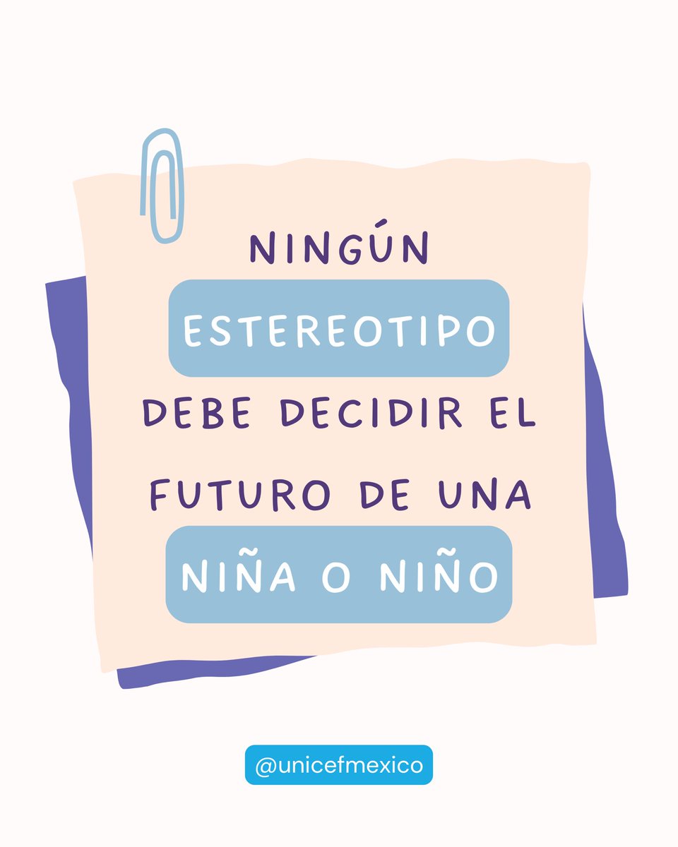 UNICEFMexico's tweet image. Cada niña, niño y adolescente tiene derecho a crecer libremente y desarrollar todo su potencial.
En UNICEF trabajamos para que todas y todos tengan las mismas oportunidades para aprender, jugar y construir su futuro. 💙