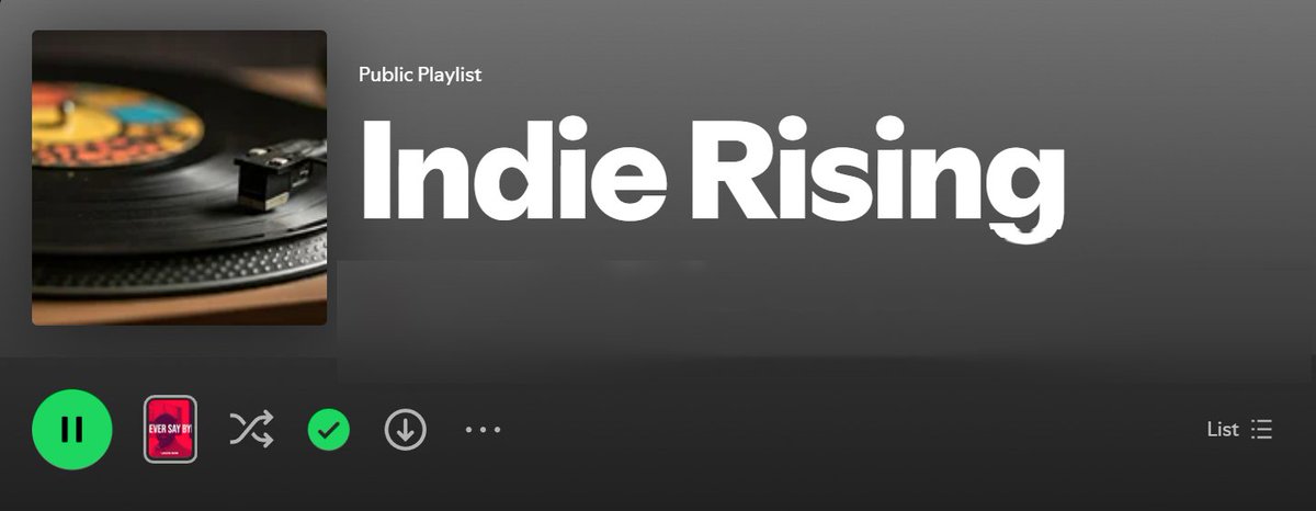 trabayedotcom's tweet image. Check out the Indie Rising #playlist featuring new releases from artists like Fifteen Minutes Later @JumadlaPaulus , Dreamer  @emr_creates , Alcotomic @alcotomicband and Fear 2 Stop @fear2stop

open.spotify.com/playlist/27M0R…