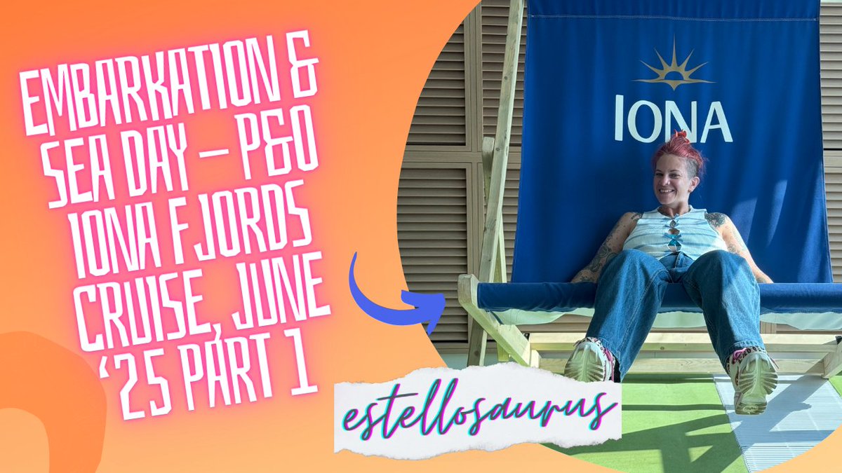 NOW LIVE: It's Part 1 of our Norwegian Cruise Series! Watch now to see what we got up to on Embarkation Day on <a href="/pandocruises/">P&O Cruises</a> Iona and our first ever sea day! Don't forget to subscribe so you don't miss the rest! youtu.be/Q47w_z1Hifs