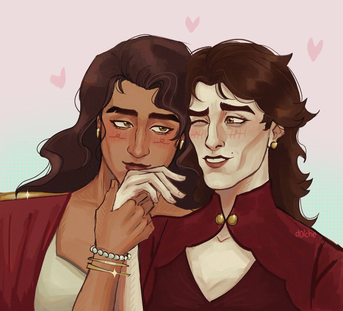 d0lche__'s tweet image. #Yurijayvikweek #jayvik 
I had fun drawing these two lovely ladies 🫶