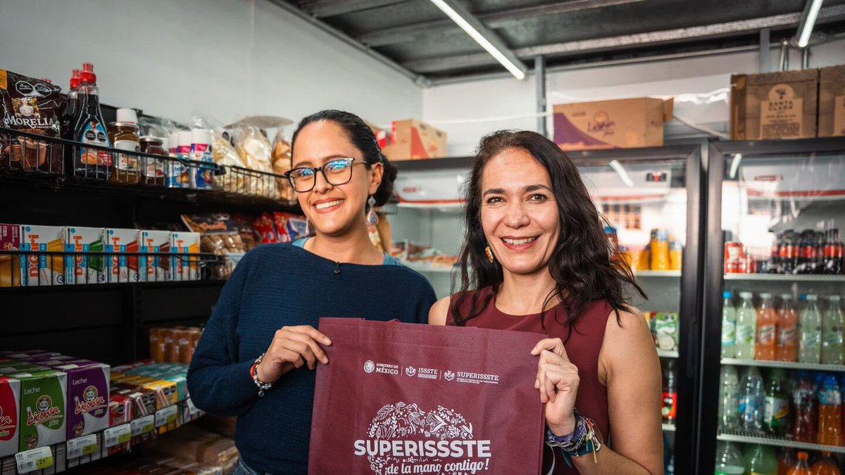 DuniaLudlow's tweet image. 📢 Vecinas y vecinos, ¡Llegó nuestro #SúperMóvil de @TUSUPERISSSTE a la @TlalpanAl! @Gabyosoriohdz
Te esperamos de 10 a 17 horas con productos de la canasta básica a precios accesibles, para seguir apoyando la economía de las familias mexicanas. ¡Ven y aprovecha! Porque en…