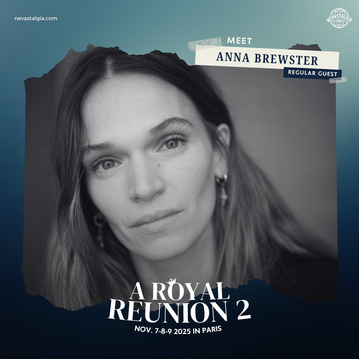 FrConventions's tweet image. Anna Brewster sera à la #ROYALCON2 de @nevastalgia
