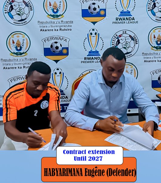 Rutsirofc2's tweet image. Our Captain Eugène has Extended contract until 2027