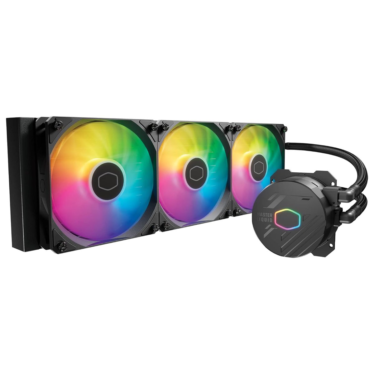➔ DEALS ➔ The Cooler Master MasterLiquid 360L Core 360mm Close-Loop AIO Liquid Cooler is 25% off today on Amazon! geni.us/rs3amC9

#CommissionsEarned