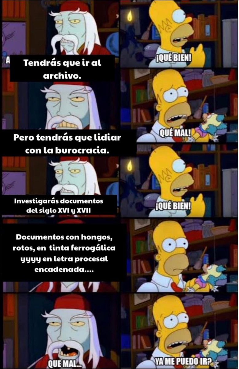 AlfredoOMC's tweet image. Jeje recordando mi primer verano de investigación cuando mis directores me mandaron al archivo 🥹🤣