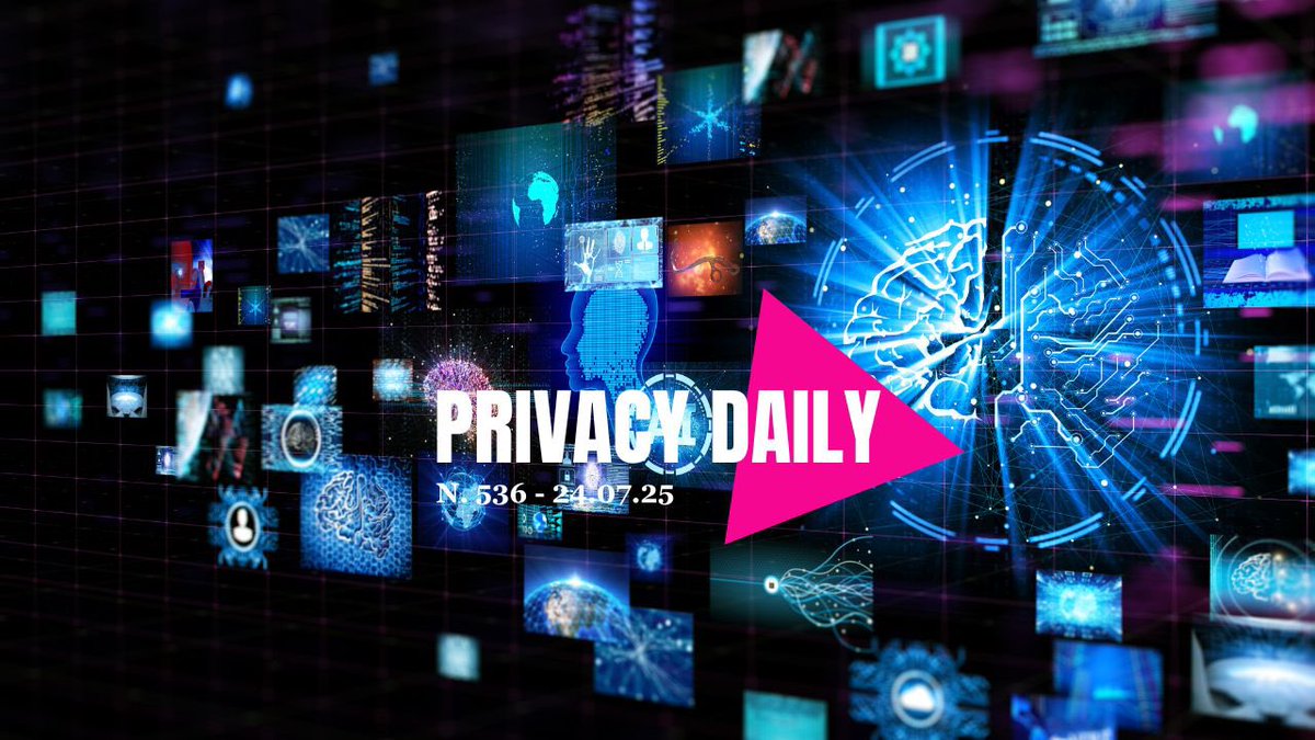 🇮🇹Le news più interessanti di oggi dal mondo #privacy 🗞️Leggi il #privacydaily sul sito:  guidoscorza.it/privacy-daily-…  
——

🇬🇧/🇺🇸Today’s most interesting news on #privacy 🗞️ Read the #privacydaily on the website:  guidoscorza.it/privacy-daily-…