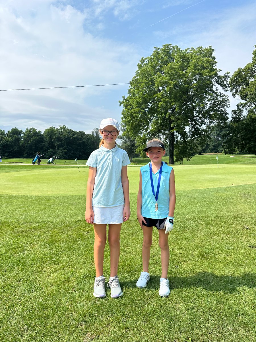 injrgolf's tweet image. Thank you to Cascades Golf Course for hosting today’s Prep Tour Event. Congratulations to our winners. ⛳️
Boys 7-8
1st- Remington Powers (51)
Girls 9-10
1st- Caselyn Whitfield (37)
2nd- Kinley Ellingsworth (69)