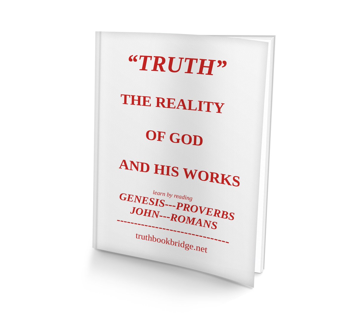 Writers_PIF's tweet image. Seeking spiritual growth?
Download "TRUTH" The Reality of God and His Works for free and dive into key biblical truths today.
truthbookbridge.net

#ChristianFaith #FaithOverEverything #GuidedByScripture #Scripture #TruthAndGrace