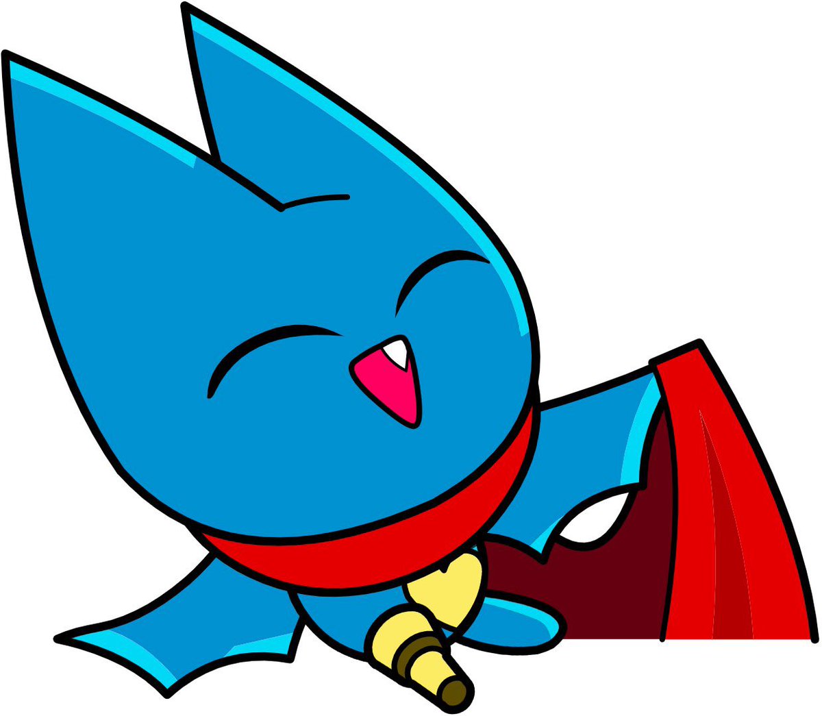 random_mao's tweet image. Today’s random post is this Adorabat render from the CN Arcade game “Bat Attitude!”
#maomaoheroesofpureheart
