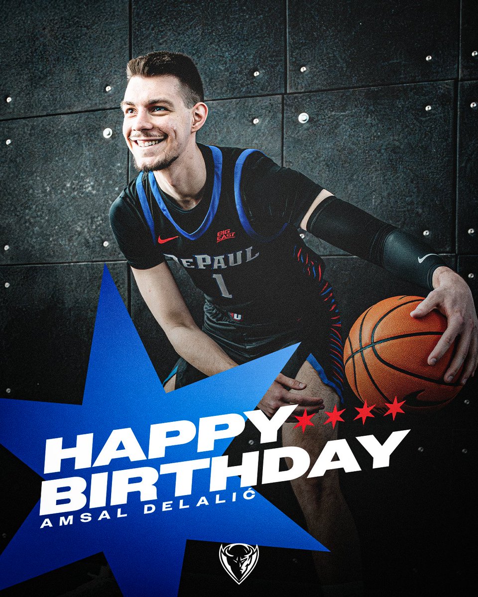 DePaulHoops's tweet image. Happy Birthday @AmsaltheDelalic!