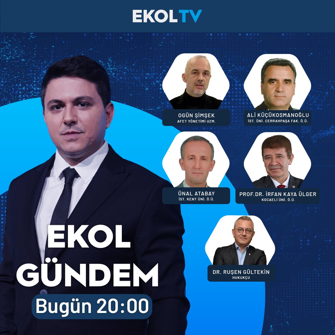 Siyasetteki son kulisler, sosyal medyanın gündemi, ekonomideki son gelişmeler Ekol Gündem’de!

<a href="/caglarcilara/">Çağlar Cilara</a> soruyor, <a href="/simsekogun/">Ogün Şimşek</a>, <a href="/unalatby/">Ünal Atabay</a>, <a href="/mruseng/">Av. Dr. Mehmet Ruşen Gültekin</a>, <a href="/EuRiderFx/">İrfan Kaya Ülger</a> ve Doç. Dr. Ali Küçükosmanoğlu yanıtlıyor. 

Ekol Gündem, bu akşam 20.00’de Ekol TV’de.