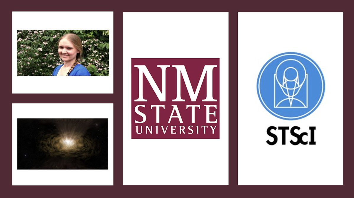 NMSUVPR's tweet image. #NMSUResearch - Dr. Moire Prescott, associate professor @nmsuastro, is funded by the Space Telescope Science Institute for a complete sample of ionization echoes around fading active galactic nuclei. @nmsu_arts_sci @NMSUResearch @CoresNmsu