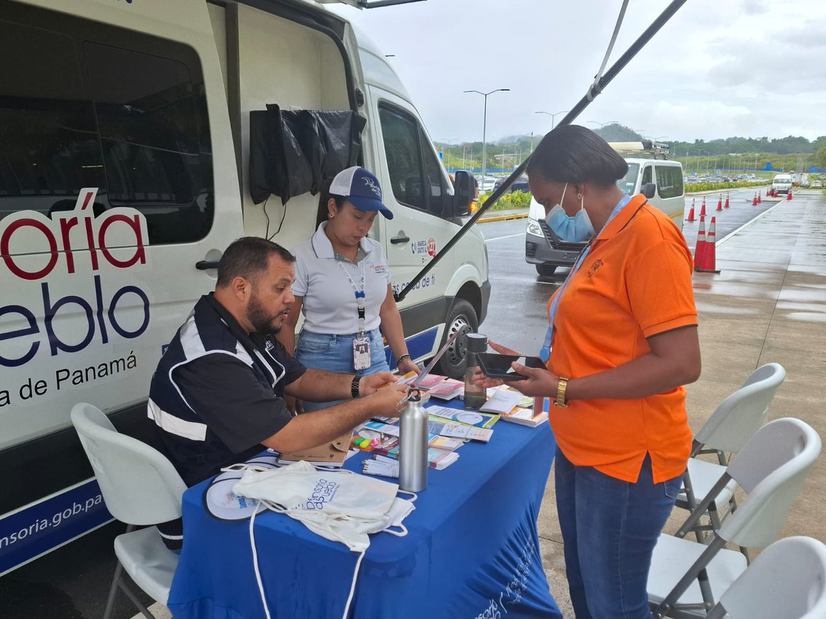 Defensoría del Pueblo de Panamá🕊 (@defensoriapan) on Twitter photo Defensoría realiza más de 3 mil trámites en primer semestre del 2025.
<a href="/eleblancg/">Eduardo Leblanc Jr.</a> Defensoría realiza más de 3 mil trámites en primer semestre del 2025.
<a href="/eleblancg/">Eduardo Leblanc Jr.</a>