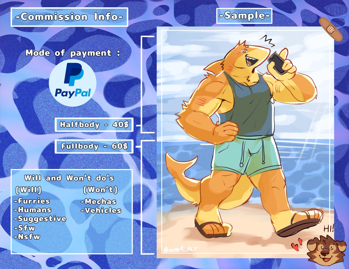 onin4_alt's tweet image. 馃崺COMMS OPEN^^馃崺
馃崺Open for 10 slots^^馃崺
馃崺Open for Colored sketch and rendered Comm
DM If interested ^^