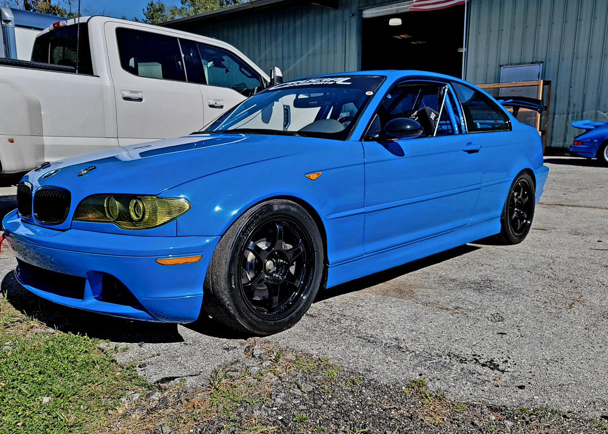 P1Groupe's tweet image. FOR SALE: 2000 BMW E46 M-Swap 🚨
S54 + 6-speed | Cage | AST | OMP | Wing
📍FL | $24,900 | Turn-key track toy
No race history, pro-supported, clean + sorted.

🔗 P1Groupe.com

#P1Groupe #RaceCarForSale #BMW #E46 #TrackDay #M3Swap #UltimateDrivingMachine