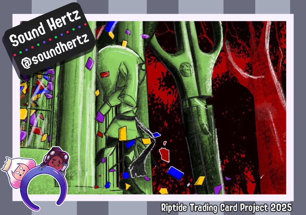 splatLANart's tweet image. Up next is Sound Hertz!
"I'm a majorapilled sidequestmaxxer at LANs! Even when I'm not participating in side events, I'm always looking for things to do."
We love adventurers, be sure to catch Sound and get her card only at Riptide! π