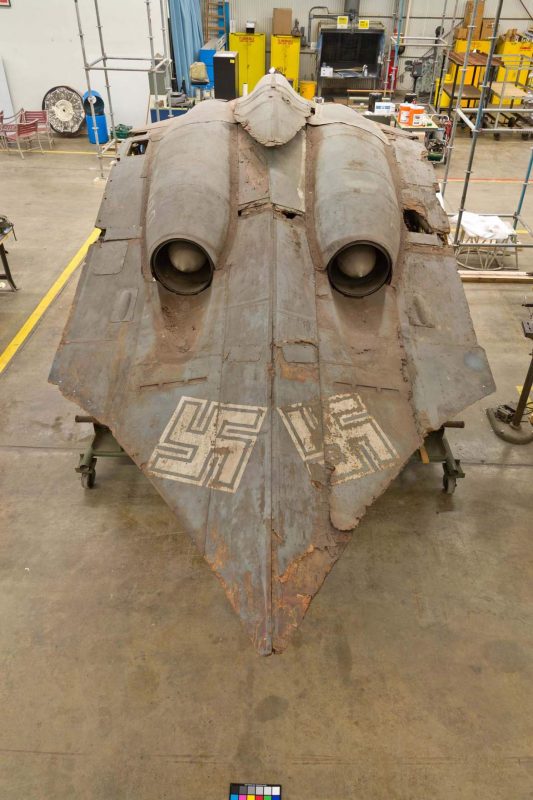AAetheralf11016's tweet image. The Horten Ho 229.
The Germans were able to create amazing innovations in aerospace while being bombed.
They must have scared Western leaders into panic.