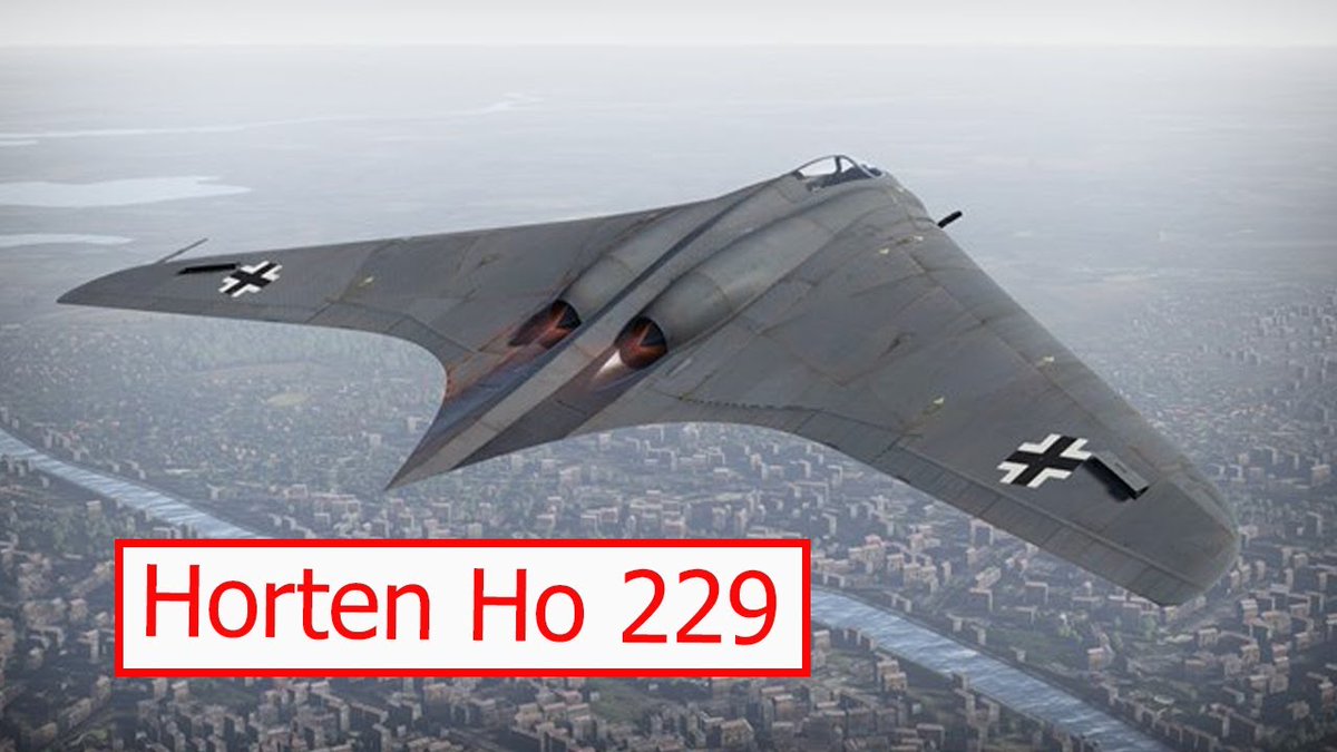 AAetheralf11016's tweet image. The Horten Ho 229.
The Germans were able to create amazing innovations in aerospace while being bombed.
They must have scared Western leaders into panic.