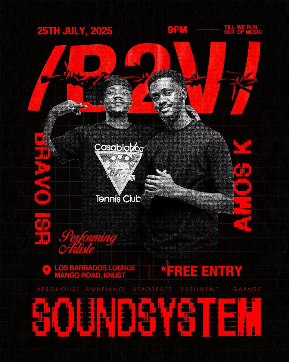 _amosk's tweet image. THANK YOU FOR HAVING US @LondonAndPeople!
PULL UP TO @b2vsoundsystem TOMORROW AT LOS BARBADOS TO SEE @bravo_isr & I LIVE
🎥 @yo_kace