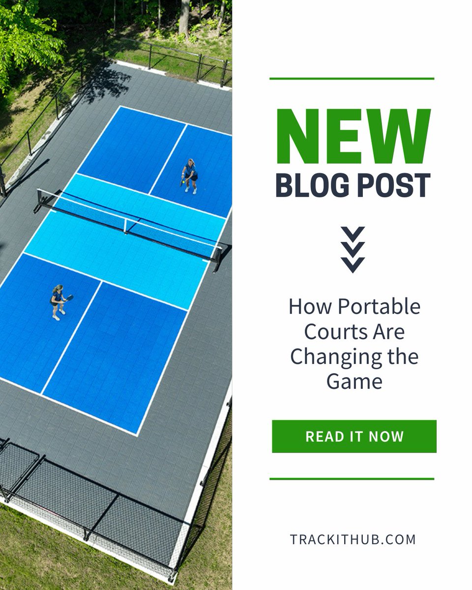 Pickleball to-go? Yes, please! From rooftop lounges to city parks to corporate retreats, portable courts are popping up everywhere. See how these temporary setups are making a permanent impact on the game. 👉️ Read it now: bit.ly/3GYQ8Fj  #portablepickleball