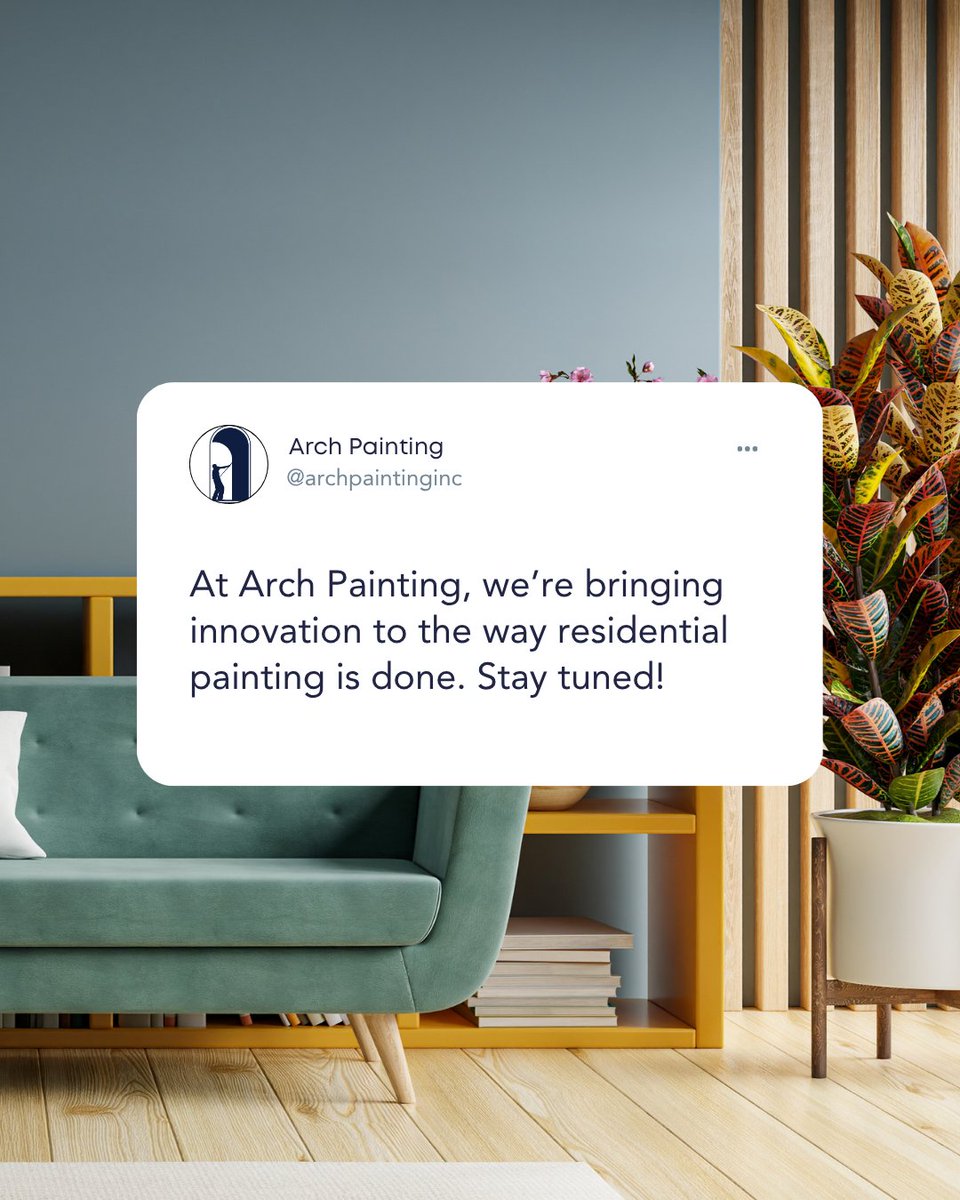 ArchPainting's tweet image. Something NEW is coming to Arch Painting… And it’s just for our residential customers. #comingsoon