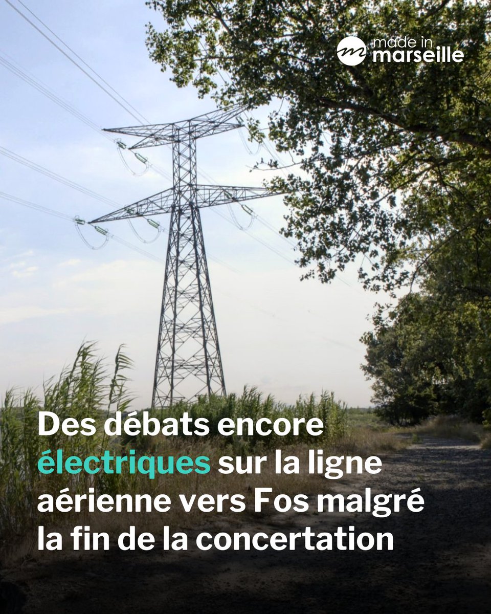 MadeMarseille's tweet image. ⚡ Les opposants à la ligne électrique aérienne entre Jonquières et Fos ne baissent pas les bras et veulent montrer leur "détermination à l'État".
➡️ tinyurl.com/536atadj