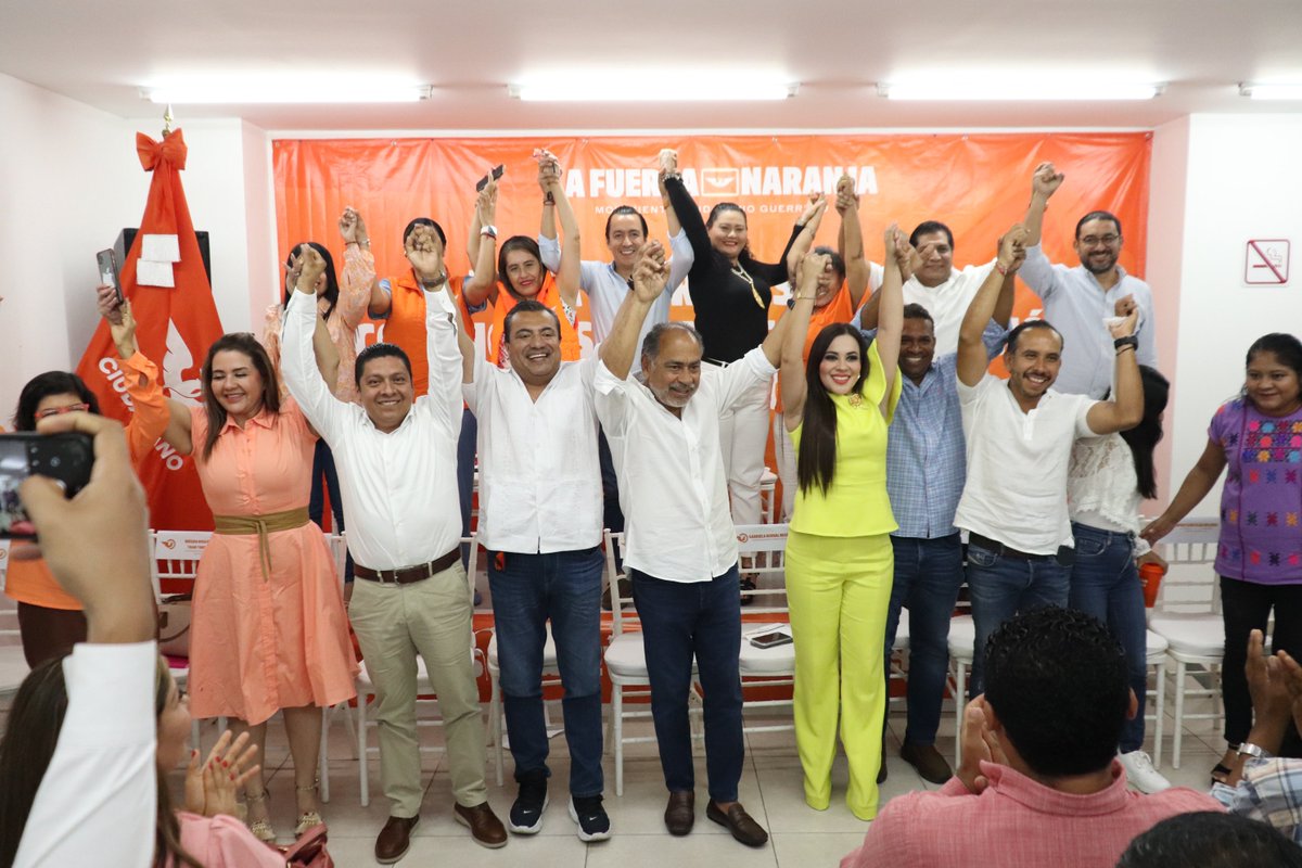 ¡El partido se puso bueno!

#LaFuerzaNaranja de #Guerrero presenta a las y los integrantes de la Comisión Estatal de Organización de Comités Electorales. 🍊💪🏼

¡Vamos con todo rumbo al 2027!